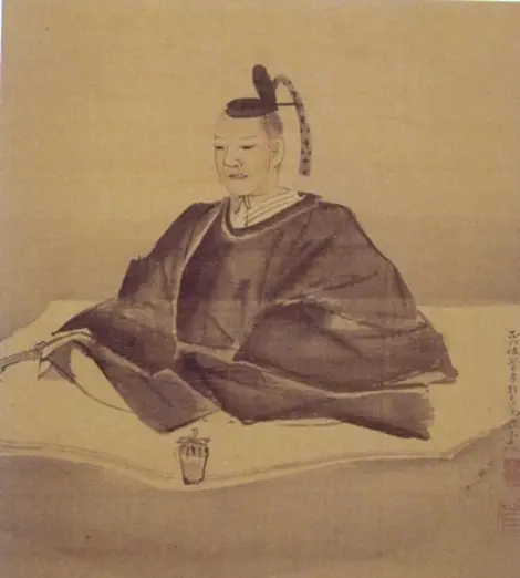 The famous landscaper Kobori Enshu. The famous landscaper Kobori Enshu.