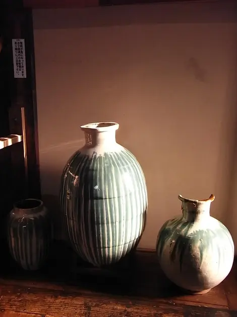 Le musée renferme une collection de céramiques Le musée renferme une collection de céramiques