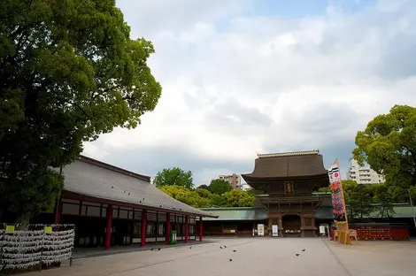 Le sanctuaire Hakozaki à Fukuoka