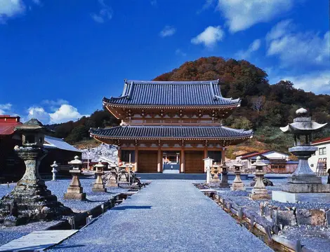 L'entrée du temple Bodai-ji L'entrée du temple Bodai-ji