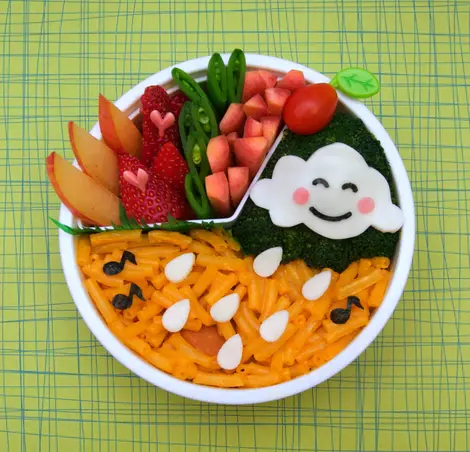 Quand un nuage s'invite dans votre assiette Bento