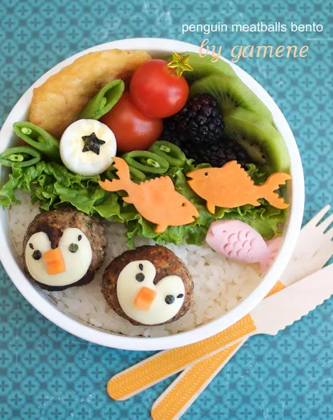 Les personnages kawaï s'invitent dans votre boite à bento Les personnages kawaï s'invitent dans votre boite à bento
