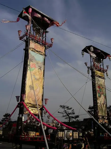 Les lanternes d'un Kiriko Matsuri Les lanternes d'un Kiriko Matsuri