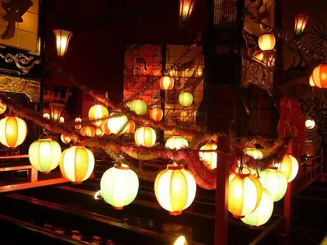 Les lanternes du Kiriko Matsuri de Wajima Les lanternes du Kiriko Matsuri de Wajima