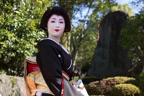 Eine Geisha in Kyoto Eine Geisha in Kyoto