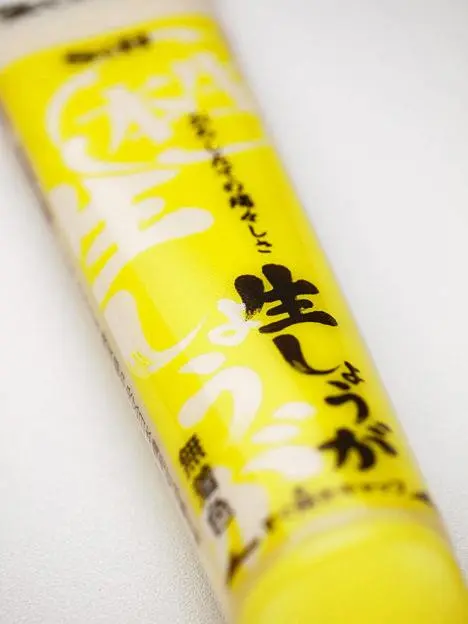 Tube de pâte de gingembre Tube de pâte de gingembre