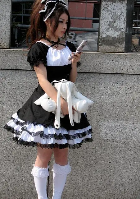 Une gothic lolita à Harajuku Une gothic lolita à Harajuku