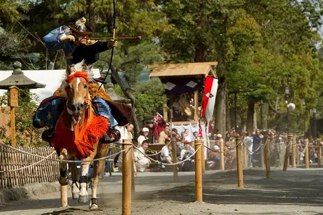 Tiro al arco "yabusame" en Kamakura 