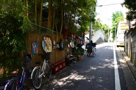 Les rues des quartiers de Yanaka et Nezu