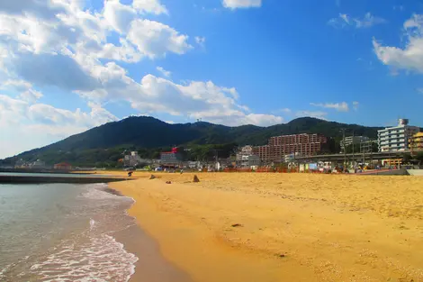 La plage de Suma, près de Kobe