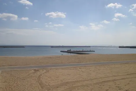 Vue sur Suma beach