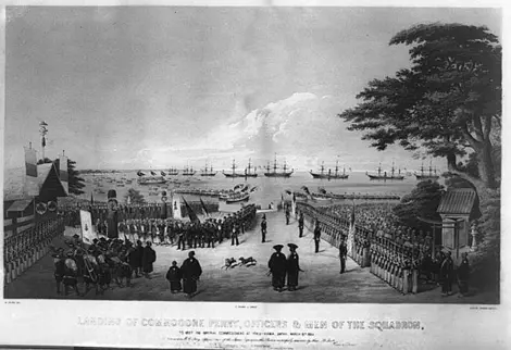Commodore Perry's ships Commodore Perry's ships