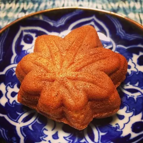 Lo momiji manju son típicos de la isla de Miyajima.