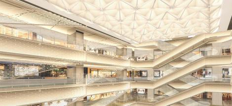 Le design intérieur du centre commercial GINZA SIX, réalisé par le français Gwenael Nicolas