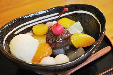 Anmitsu, le dessert japonais Anmitsu, le dessert japonais