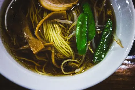 Un bol de nouilles ramen