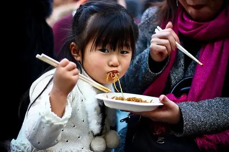 Nouilles Udon sur le pouce Nouilles Udon sur le pouce