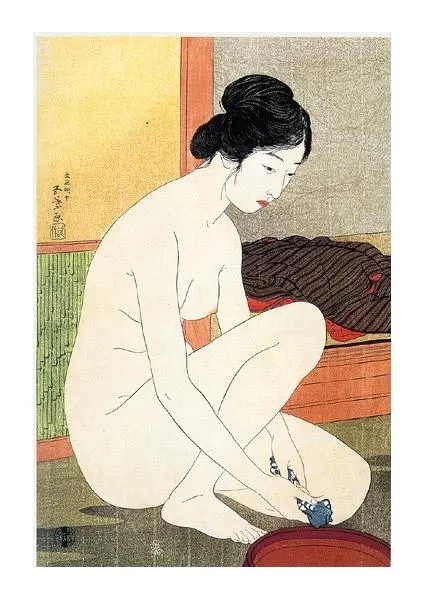 Nu après le bain Hashiguchi Goyo Nu après le bain Hashiguchi Goyo