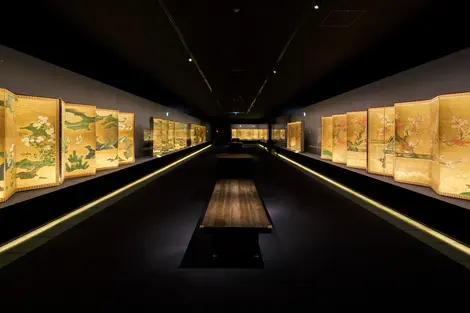 Salle des peintures japonaises - Musée Okada salle du musée Okada