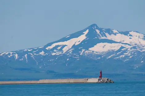 Le village de Shibetsu, entre mer et montagnes