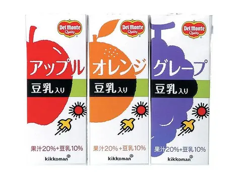 Lait de soja aromatisé aux fruits Lait de soja aromatisé aux fruits