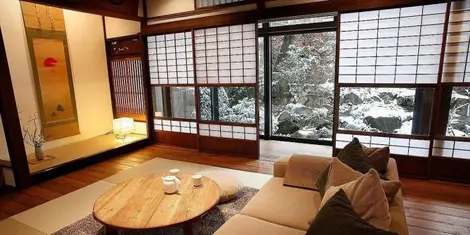 La maison Honganji à Kyoto La maison Honganji à Kyoto