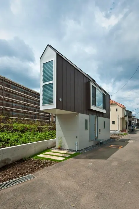 La maison Horinouchi (aussi appelée "la maison face à la rivière") du Mizuishi architect atelier