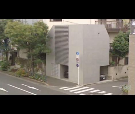 La Ultra tiny house de Tokyo a été construite sur l'équivalent d'une place de parking. Superficie habitable : 30m2
