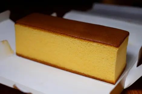 Gros plan sur le moelleux du Castella Gros plan sur le moelleux du Castella