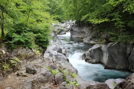 Kanmangafuchi Abyss à Nikko Kanmangafuchi Abyss à Nikko