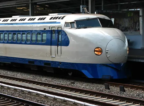 Shinkansen serie 0, el pionero mundial de la alta velocidad.