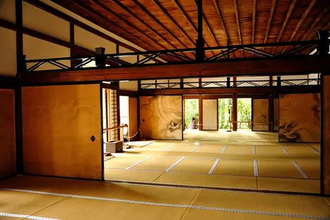 Les tatami du temple Ryôanji à Kyoto Les tatami du temple Ryôanji à Kyoto