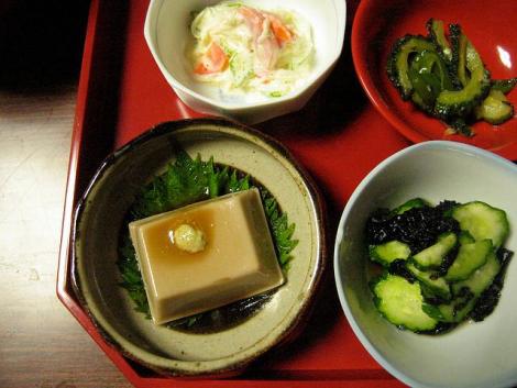 La yuba es una crema casi sólida que se utiliza en la comida shōjin ryōri.
