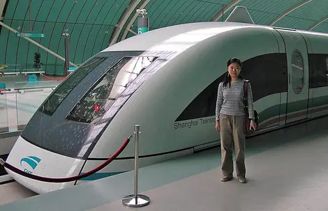 Le train Maglev devrait être mis en service en 2027. Le train Maglev devrait être mis en service en 2027.