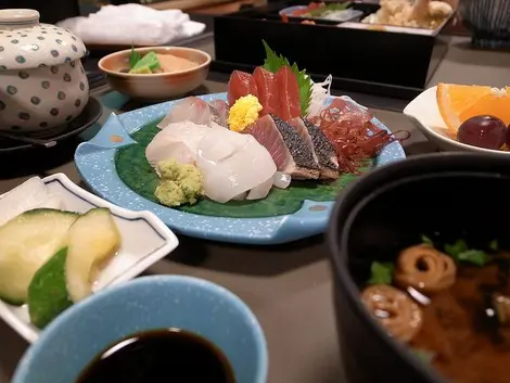 Repas de sashimi repas sashimi