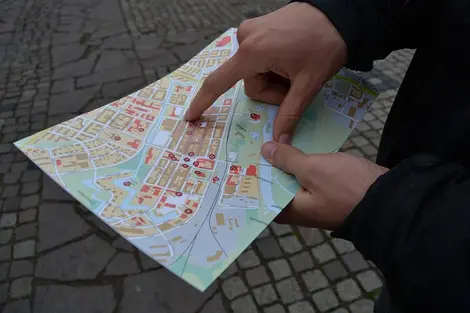Un plan carte-plan-perdu