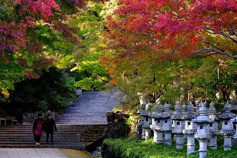 Autour du temple Katsuô-ji