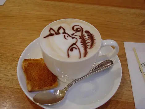 A Totoro coffee after your visit? A Totoro coffee after your visit?