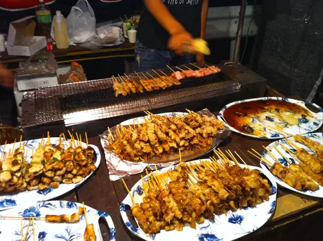 Des brochettes en tous genres Des brochettes en tous genres