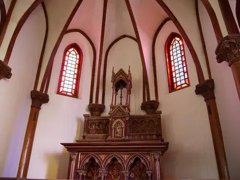 L'église Nokubi  sur l'île de Nozaki