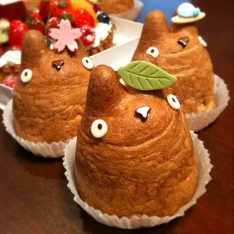 Gâteaux en forme de Totoro Gâteaux en forme de Totoro