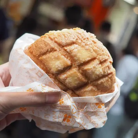 Le melon pan de la boulangerie Asakusa Kagetsudo Le melon pan de la boulangerie Asakusa Kagetsudo