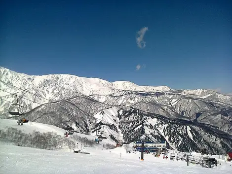 Les pistes de Happo-one Les pistes de Happo-one