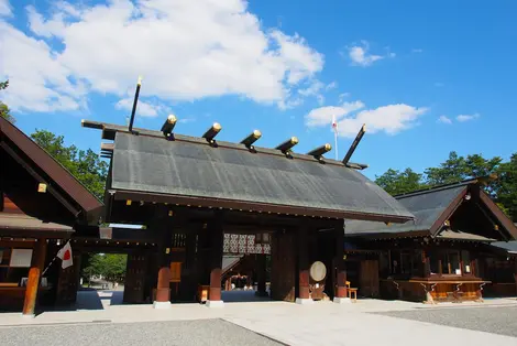 Le temple Hokkaidô-jingu