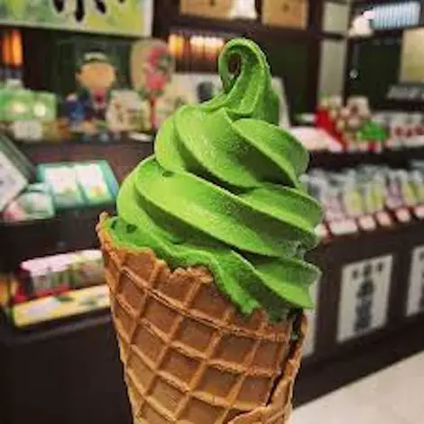 Glace au matcha Flickr Nomura