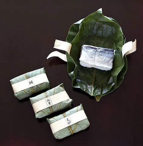 kakinoha zushi maquereau kakinoha zushi maquereau