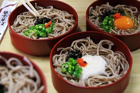 Izumo soba en warigo Izumo soba en warigo