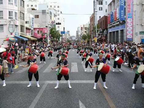 Parade à Okinawa