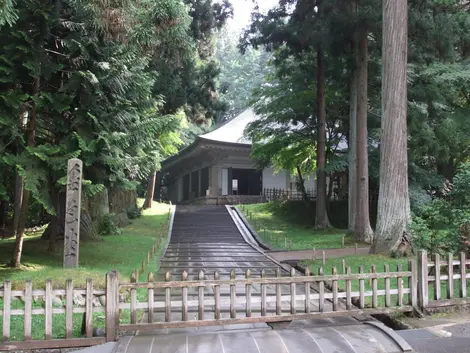 Chuson-ji, le bâtiment abritant Konjiki-do