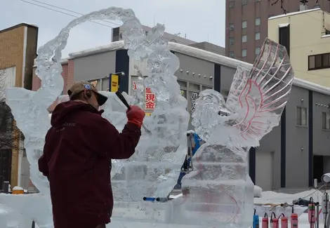 sculpture-glace-asahikawa